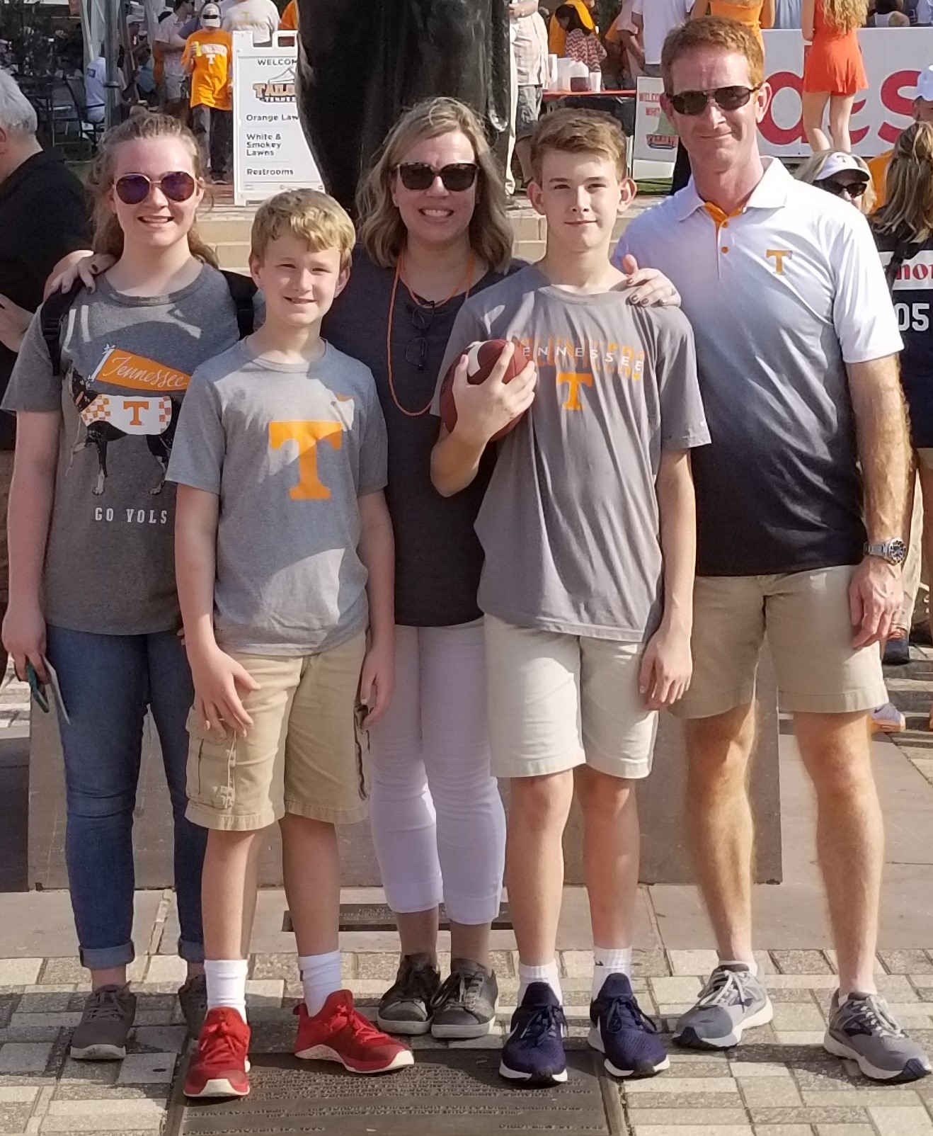 Dr. Lisa Shaw with her family